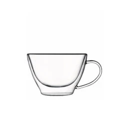 Luigi Bormioli Mok Dubbelwandig Laag Model 38,5 Cl Set Van 2