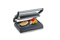 Severin Compacte Multigrill 800W Grijs MetallicKG 2394 8 Severin Compacte Multigrill 800W Grijs MetallicKG 2394 -Keuken Verkoop 101 2394 4 1