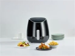 Severin Airfryer 5 Liter 2000W Zwart FR 2445 8 Severin Airfryer 5 Liter 2000W Zwart FR 2445 -Keuken Verkoop 101 2445 4 1