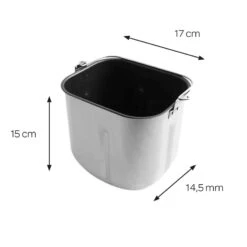 Inventum Broodbakmachine BM55 800 Gr Zwart -Keuken Verkoop 101 4097 3 1