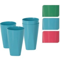 Excellent Houseware Schenkkan Met 4 Glazen 3 Assorti -Keuken Verkoop 101 6990 3 1