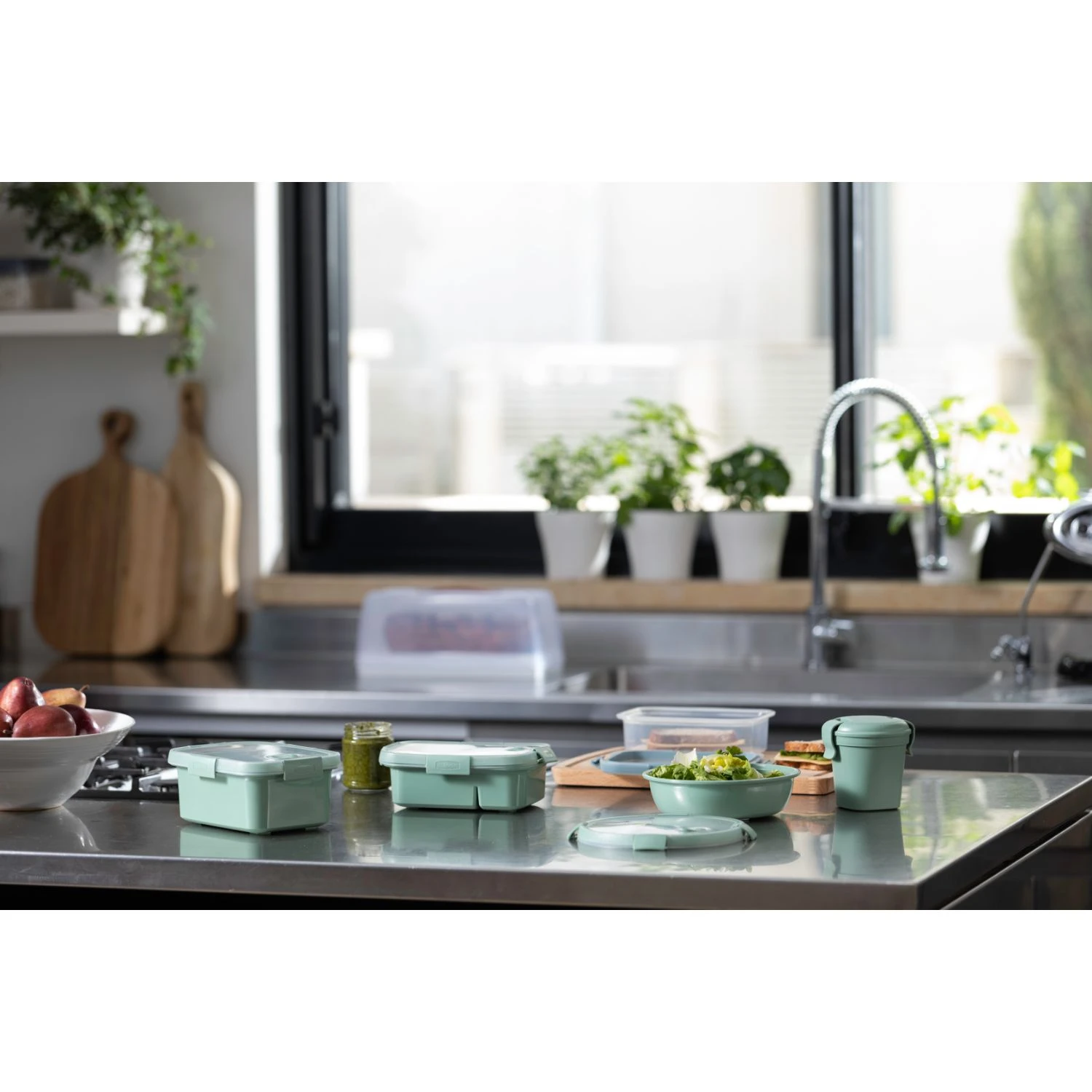 Curver Smart To Go Eco Lunchbox 1,2L 3 Curver Smart To Go Eco Lunchbox 1,2L - Afbeelding 3