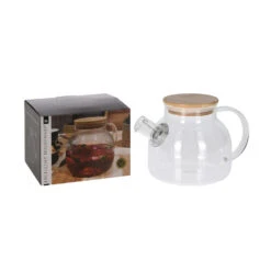 Excellent Houseware Theepot Borosilcaat 1 L -Keuken Verkoop 101 7884 3 1