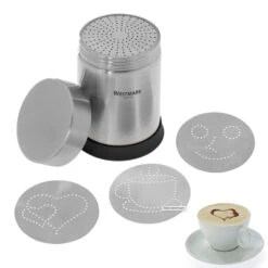Westmark Cappuccino Cacao Strooier Rvs -Keuken Verkoop 101 8467 3