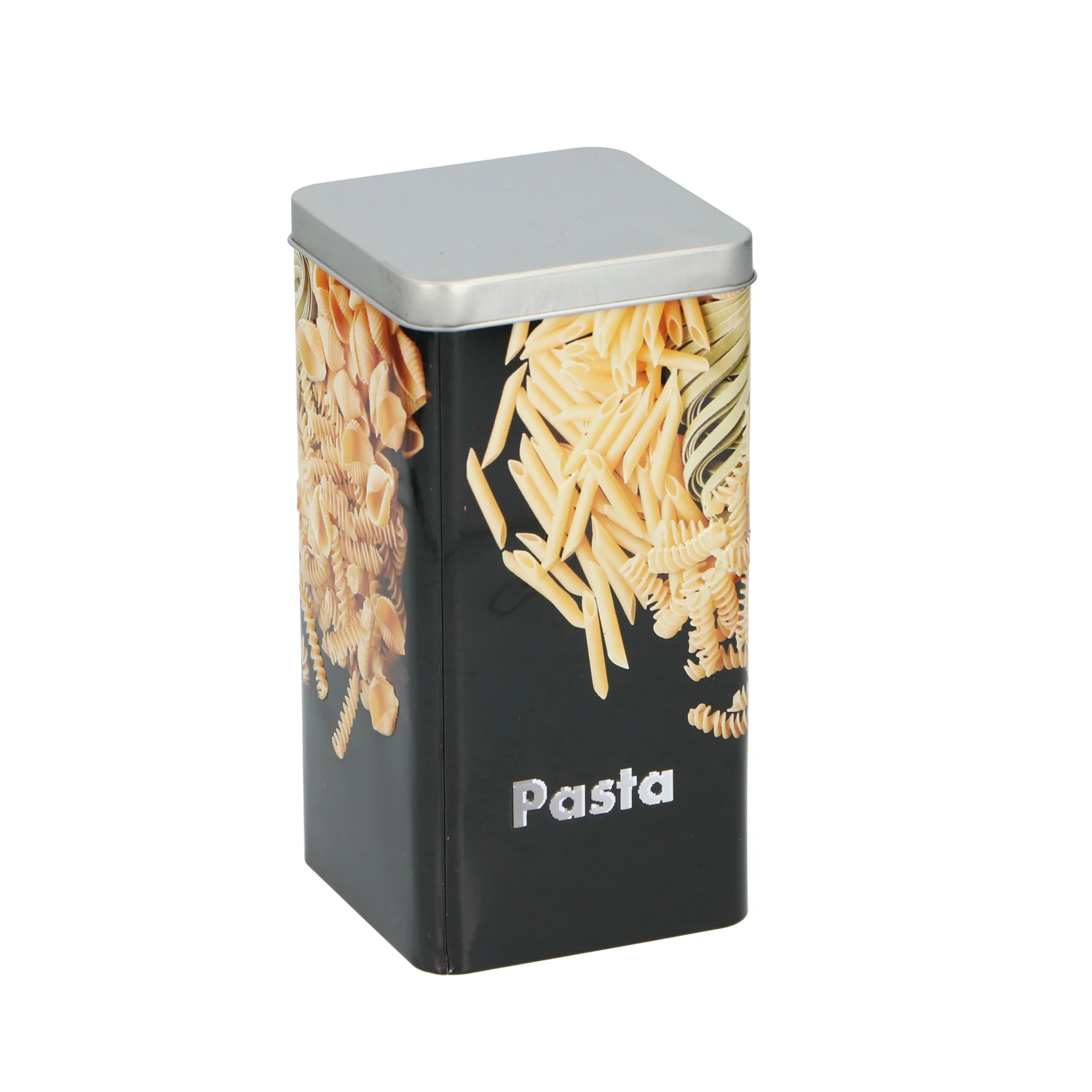 Bewaarblik Pasta Rechthoek 18,5 Cm Hoog 1 Bewaarblik Pasta Rechthoek 18,5 Cm Hoog