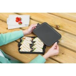 Brabantia Make & Take Lunchbox Plat Donkergrijs -Keuken Verkoop 102 2704 6 1
