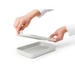 Brabantia Make & Take Lunchbox Plat Lichtgrijs -Keuken Verkoop 102 2841 3 1