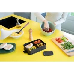 Brabantia Make & Take Bento Lunchbox Groot Donkergrijs -Keuken Verkoop 102 3480 5 1