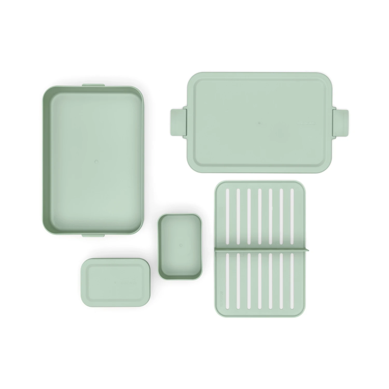 Brabantia Make & Take Bento Lunchbox Groot Jade Groen 4 Brabantia Make & Take Bento Lunchbox Groot Jade Groen - Afbeelding 4