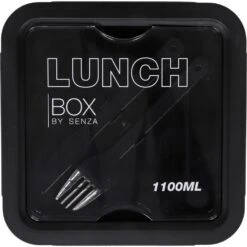 Senza Lunch Box 1100 Ml Tarwestro Zwart -Keuken Verkoop 102 4460 5 1
