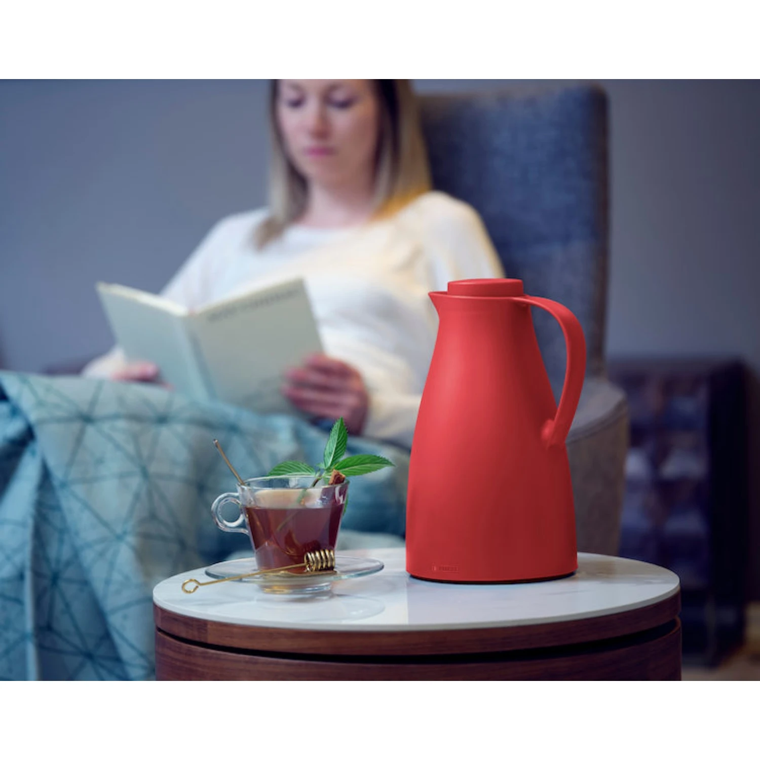 Leifheit Harmonic Isoleerkan 1.0 L Donkerrood 3 Leifheit Harmonic Isoleerkan 1.0 L Donkerrood - Afbeelding 3