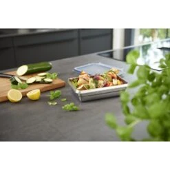 Tefal Masterseal RVS Vershouddoos Rechthoek 1.2 L -Keuken Verkoop 104 0510 5 1