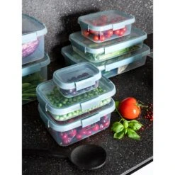 Curver Smart Fresh Eco Vershoudbakje Recht Hoekig 0,2L -Keuken Verkoop 141 1718 5 1