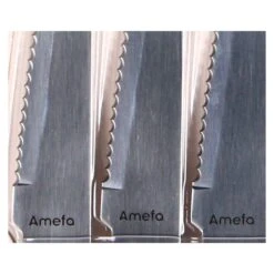 Amefa Pizza Steakmessen 6 Stuks Zwart -Keuken Verkoop 172ffa73600884143424625bfbd49436