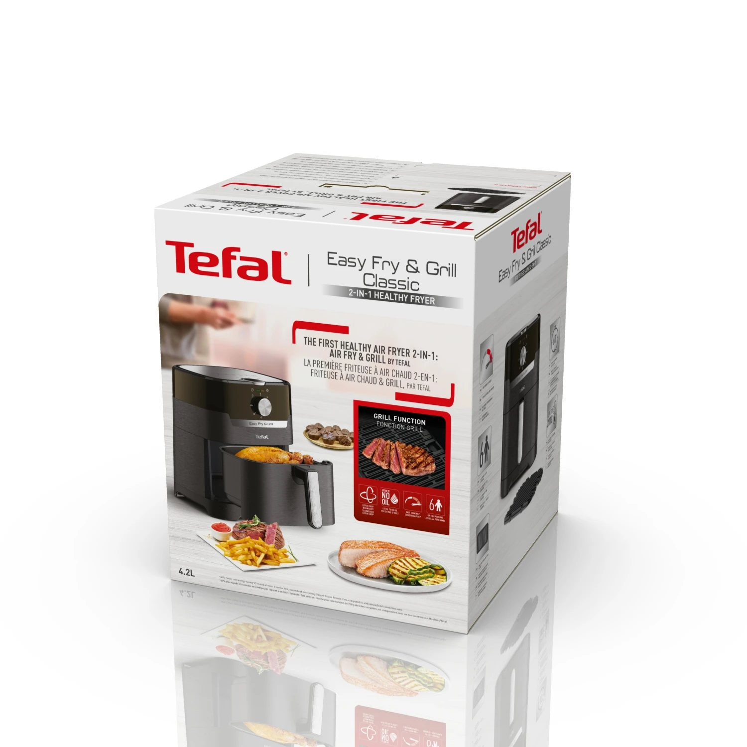 Tefal Easy Fry&Grill Classic Black 2 Tefal Easy Fry&Grill Classic Black - Afbeelding 2