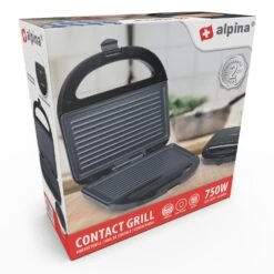 Alpina Contactgrill 750W -Keuken Verkoop 209 6779 1