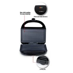 Alpina Contactgrill 750W -Keuken Verkoop 209 6779 7 1