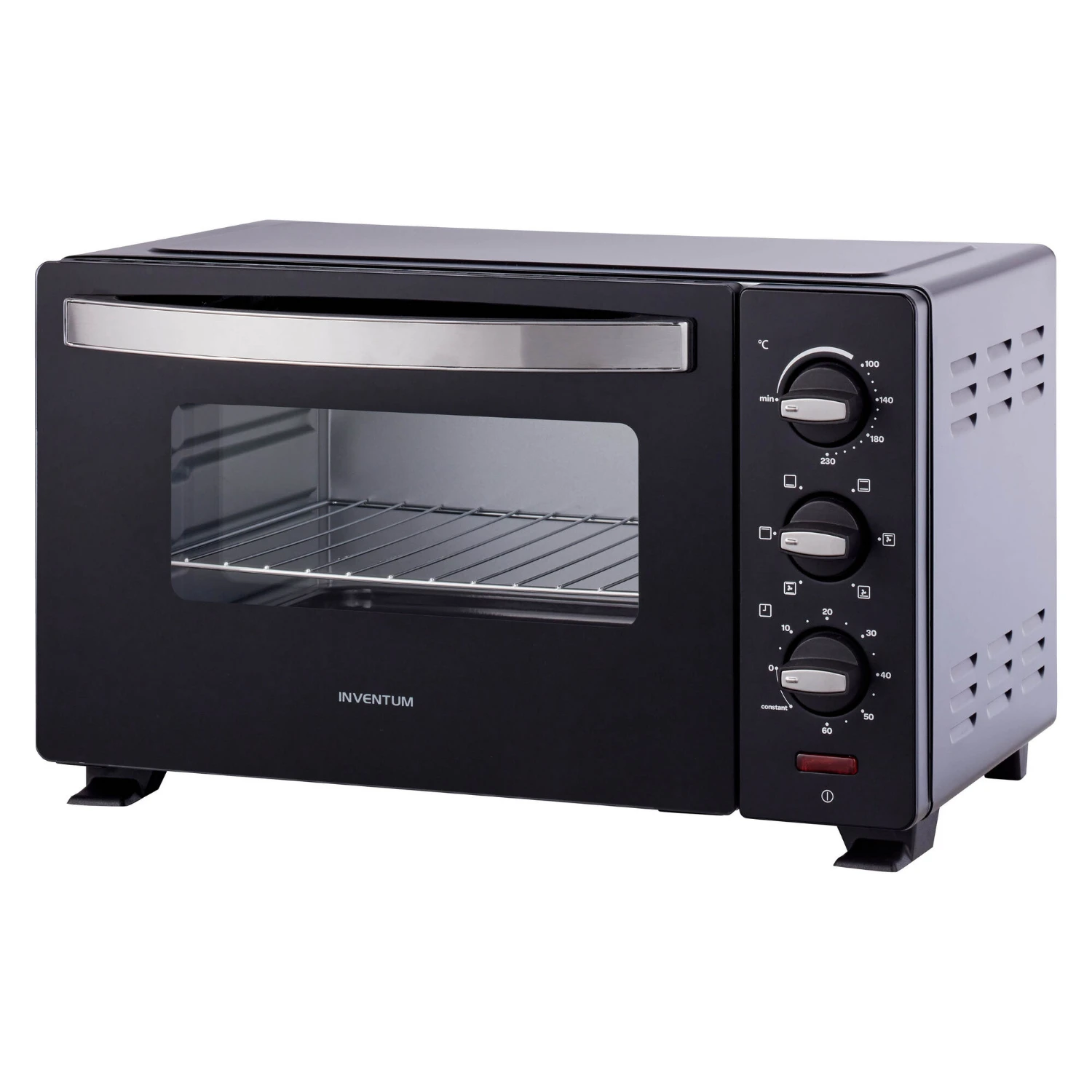 Inventum Oven OV207B 20 L 1380W Zwart 2 Inventum Oven OV207B 20 L 1380W Zwart - Afbeelding 2