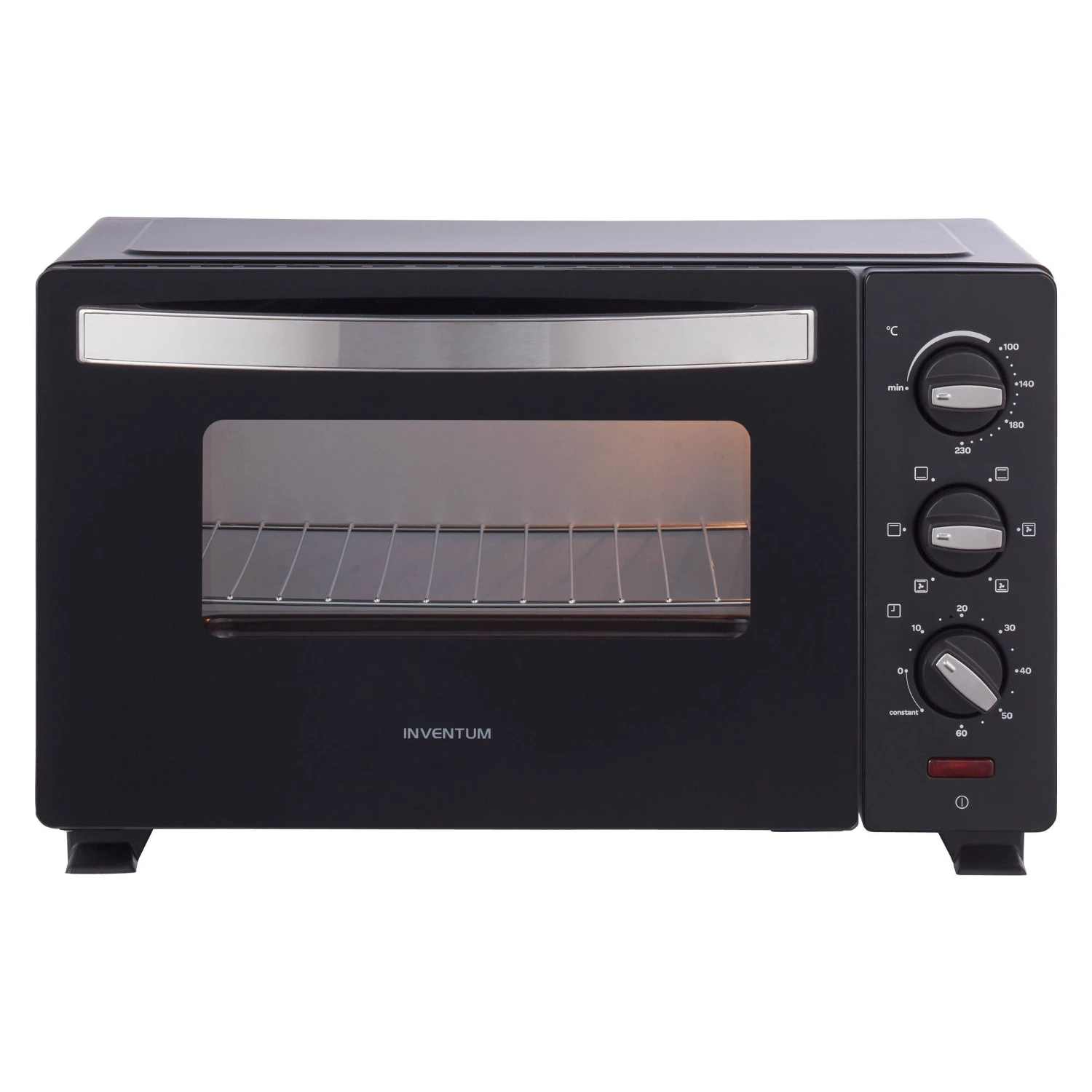Inventum Oven OV207B 20 L 1380W Zwart 3 Inventum Oven OV207B 20 L 1380W Zwart - Afbeelding 3