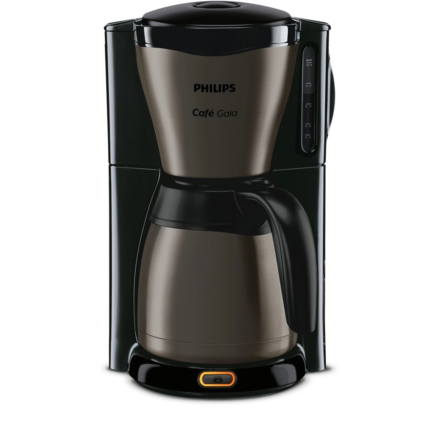 Philips Café Gaia Koffiezetapparaat HD7547/80 Met Thermische Kan 2 Philips Café Gaia Koffiezetapparaat HD7547/80 Met Thermische Kan - Afbeelding 2